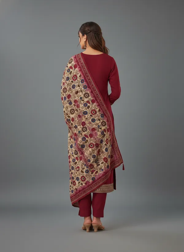 Red__Embroidered_Straight_Suit_with_printed_dupatta