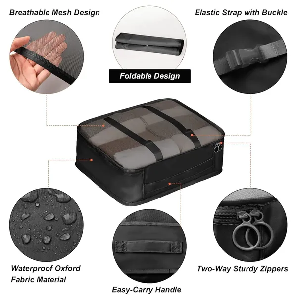 Black_Travel_Laundry_Cosmetics_Luggage_Packing_Organizers_Set_Makeup_Bags_Organizer_Packing_Cubes_With_Shoe_Bag_For_Unisex