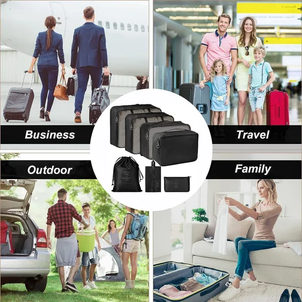 Black_Travel_Laundry_Cosmetics_Luggage_Packing_Organizers_Set_Makeup_Bags_Organizer_Packing_Cubes_With_Shoe_Bag_For_Unisex