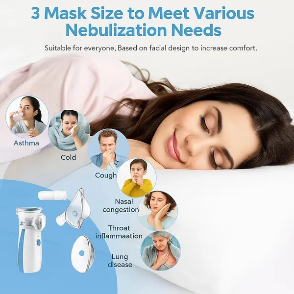 White_And_Blue_Wireless_Portable_Vaporizer_Machine_With_Respiratory_Mask_For_Unisex