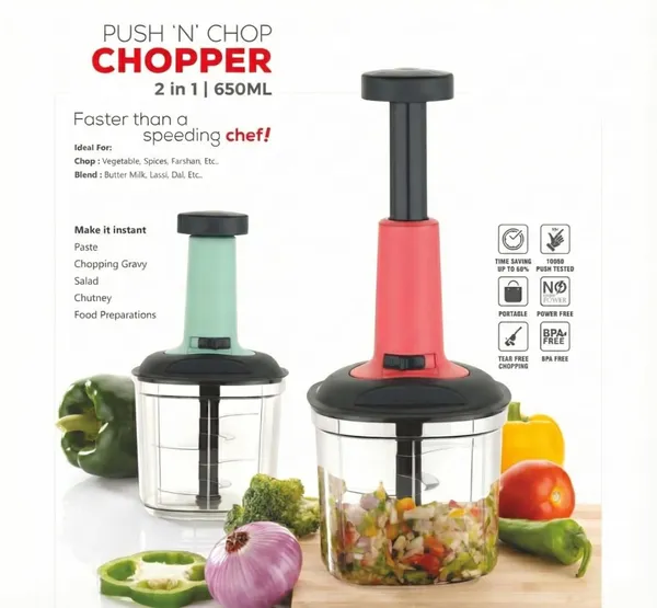 Green_Instant_Push_Chopper_Manual_Vegetable_Chopper_Sharp_Stainless_Steel_Blades_For_Home
