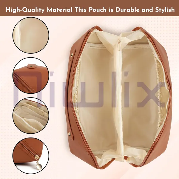 Brown__Travel_Cosmetic_Makeup_Pouch_Bag_Travel_Organizer_Bag_Portable_Pouches_For_Women