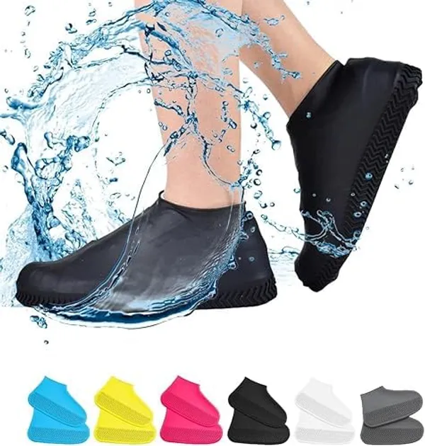 Waterproof_Silicone_Shoe_Covers_for_Men,_Women_|_Reusable_Non-Slip_Rain_Shoe_Protectors_for_Travel,_Biking_&_Outdoor_Use