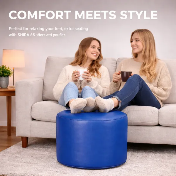 Blue_Foot_Stool_Bean_Bag_Cover_Without_Beans