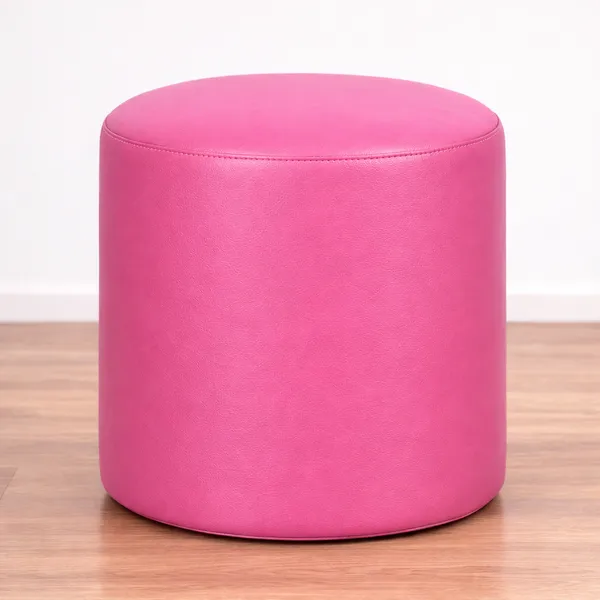 Pink_Foot_Stool_Bean_Bag_Cover_Without_Beans