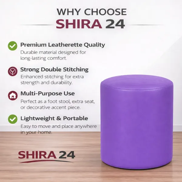 Purple_Footstool_Bean_Bag_Cover_Without_Beans