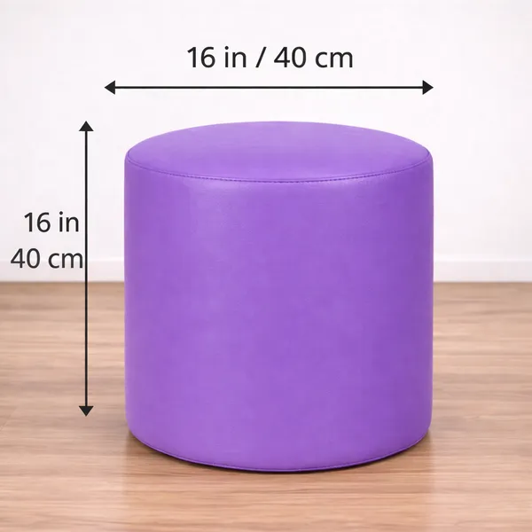 Purple_Footstool_Bean_Bag_Cover_Without_Beans