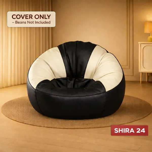 Black_And_Cream_Sofa_Mudda_Jumbo_Chair_Bean_Bag_Cover_Without_Beans