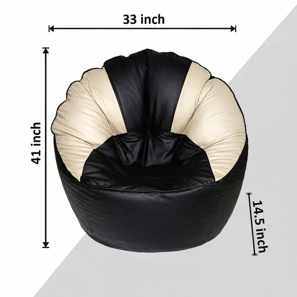Black_And_Cream_Sofa_Mudda_Jumbo_Chair_Bean_Bag_Cover_Without_Beans