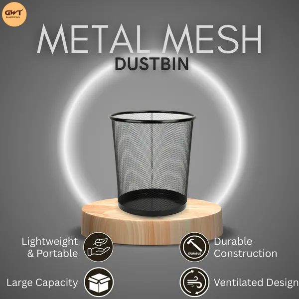 Black_Small_Metal_Mesh_Dustbin_For_Home,_School,_Bedroom,_Kitchen,_Office_9.4_Ltr_Iron_Dustbin_Pack_Of_4