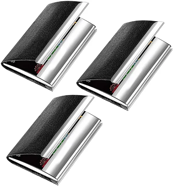 Black_Premium_Quality_Card_Holder_Set_Of_3