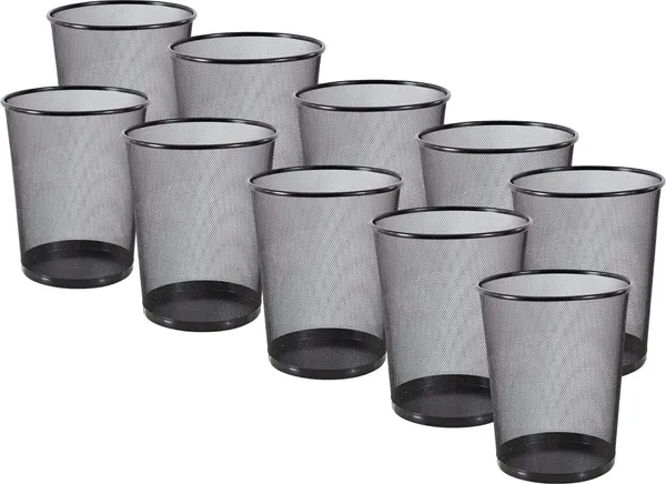 Black_Large_Metal_Mesh_Dustbin_For_Home,_School,_Bedroom,_Kitchen,_Office_19_Ltr_Iron_Dustbin_Pack_Of_10