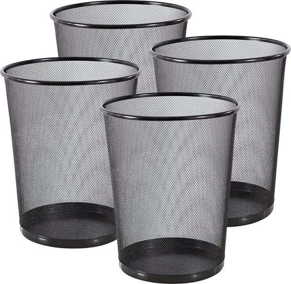 Black_Large_Metal_Mesh_Dustbin_For_Home,_School,_Bedroom,_Kitchen,_Office_19_Ltr_Iron_Dustbin_Pack_Of_4