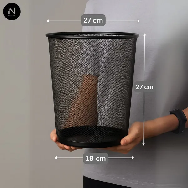 Black_Small_Metal_Mesh_Dustbin_For_Home,_School,_Bedroom,_Kitchen,_Office_9.4_Ltr_Iron_Dustbin_Pack_Of_2