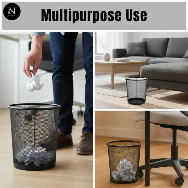 Black_Small_Metal_Mesh_Dustbin_For_Home,_School,_Bedroom,_Kitchen,_Office_9.4_Ltr_Iron_Dustbin_Pack_Of_2