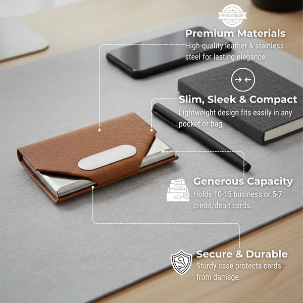 Brown_Leather_Slim_Compact_Wallet_For_Credit_&_Visiting_Cards_-_Unisex_Design_10_Card_Holder_Set_Of_1