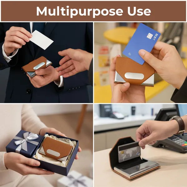 Brown_Leather_Slim_Compact_Wallet_For_Credit_&_Visiting_Cards_-_Unisex_Design_10_Card_Holder_Set_Of_1