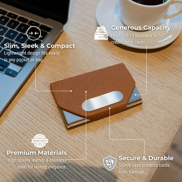 Brown_Leather_Slim_Compact_Wallet_For_Credit_&_Visiting_Cards_-_Unisex_Design_10_Card_Holder_Set_Of_1