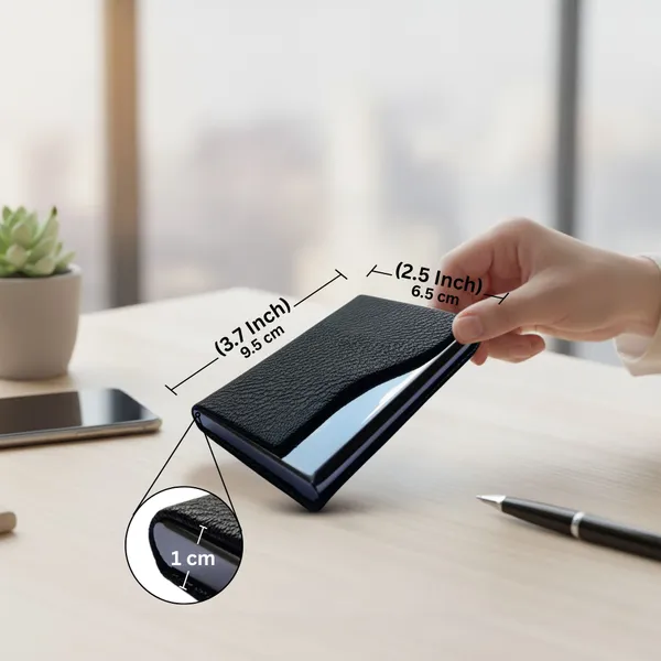 Black_Executive_Edition_Slim_Leather_Wallet_For_Smart_Card_Organization_For_Daily_Use_12_Card_Holder_Set_Of_1