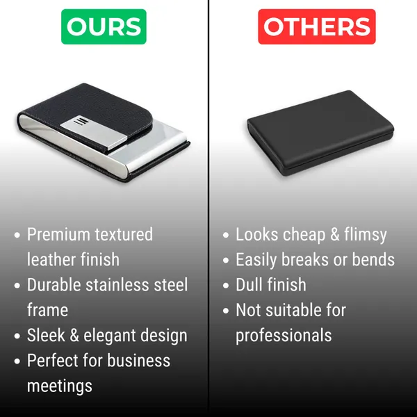 Black_Pu_Leather_Steel_Card_Holder_Wallet_For_Visiting_&_Business_Cards_For_Women,_Men_10_Card_Holder_Set_Of_1
