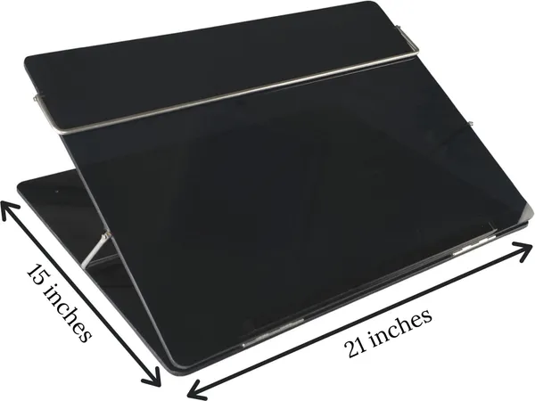 Smoke_1_Compartments_Virgin_Polystyrene_Acrylic_Laptop_Stand,_Table_Top_15X21_Inch