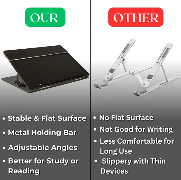 Black_1_Compartments_Wooden_Laptop_Stand,_Table_Top_12X16_Inch