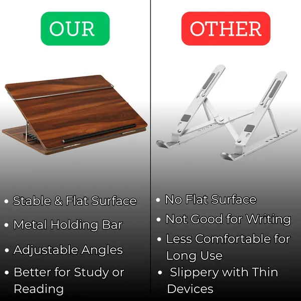 Brown_1_Compartments_Wooden_Laptop_Stand,_Table_Top_15X21_Inch