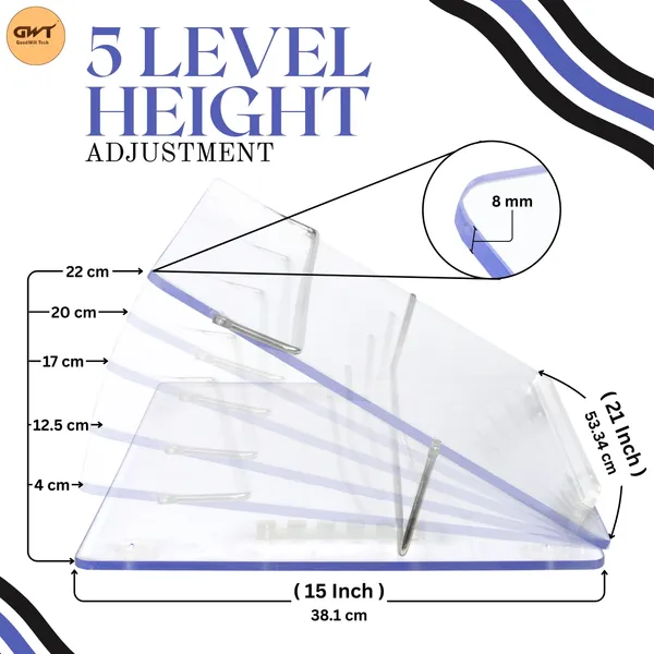 Clear_1_Compartments_Virgin_Polystyrene_Acrylic_Height_Adjustable_Desk_Laptop_Stand_|_Writing_Pad
