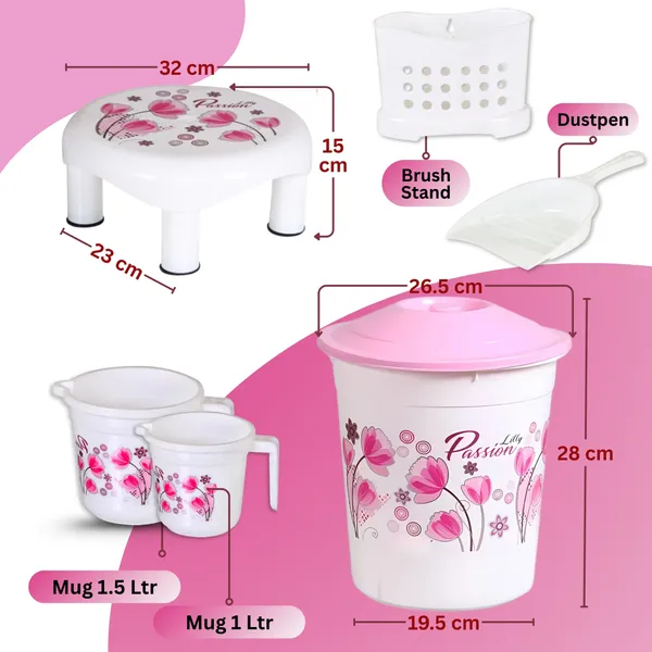 Unbreakable_Virgin_Plastic_10_in_1_Bathroom_Accessories_Combo_White_Pink_Flower_Design_with_Buckets,_Tub,_Dustbin,_Mugs_&_Stool_for_Home
