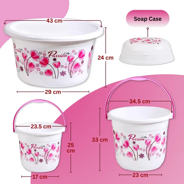 Unbreakable_Virgin_Plastic_10_in_1_Bathroom_Accessories_Combo_White_Pink_Flower_Design_with_Buckets,_Tub,_Dustbin,_Mugs_&_Stool_for_Home