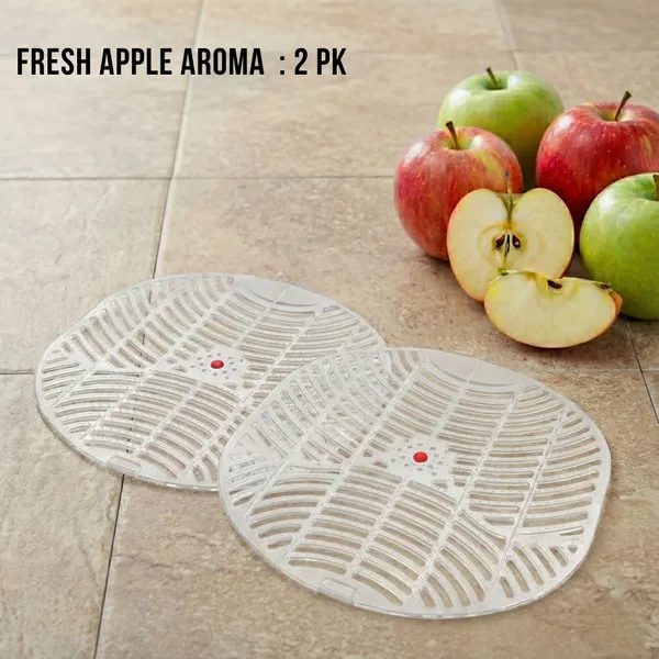 White_Anti_Splash_Urinal_Pad_For_Gents_Toilet_|_Toilet_Bad_Smell_Remover_Freshener_Apple_Wipe_Toilet_Cleaner_2_X_1_Wipes