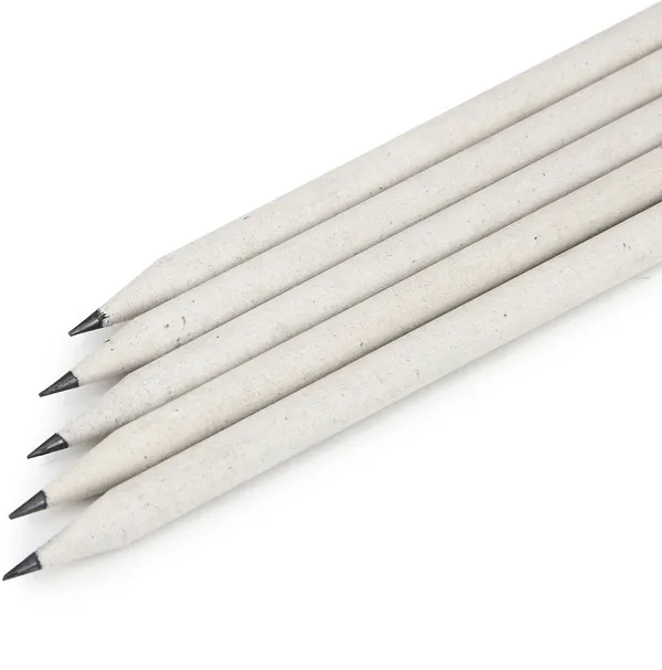 Black_Eco_Friendly_Recycled_White_Paper_Pencils_Pack_Of_100_Pieces_Pencil
