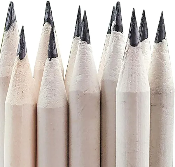 Black_Eco_Friendly_Recycled_White_Paper_Pencils_Pack_Of_500_Pieces_Pencil