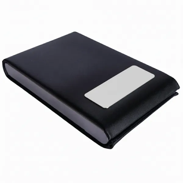 Black_Leather_Credit_Card_&_Business_Card_Organizer_|_Ideal_For_Working_Women_And_Men_20_Card_Holder_Set_Of_1