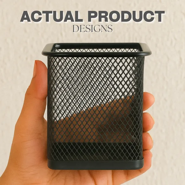 Black_12_Compartments_Metal_Mesh,_Square_Pen_Stand_12_Pack_Sleek_Modern_Design_To_Elevate_Your_Workspace_Decor