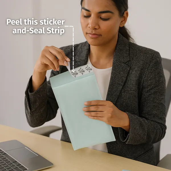 Green_Self_Seal_Polynet_Cloth_Line_Paper_Envelopes_11X5_Inch_Envelopes_Pack_Of_25