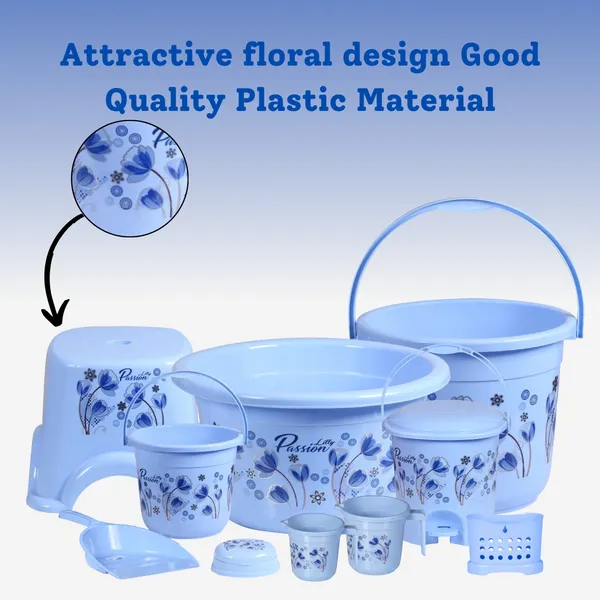 Blue_10_Piece_Blue_Bathroom_Set_Durable,_Stylish,_Lightweight_Plastic_King_16_L_Plastic_Bucket