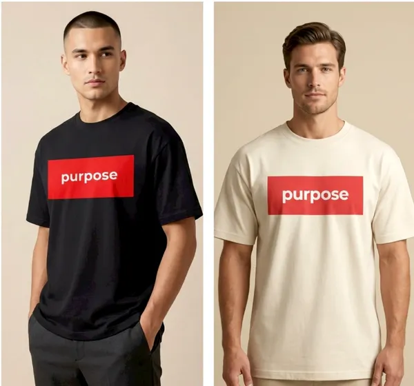 White_And_Black_Cotton_Premium_Oversized_T-Shirt_For_Men