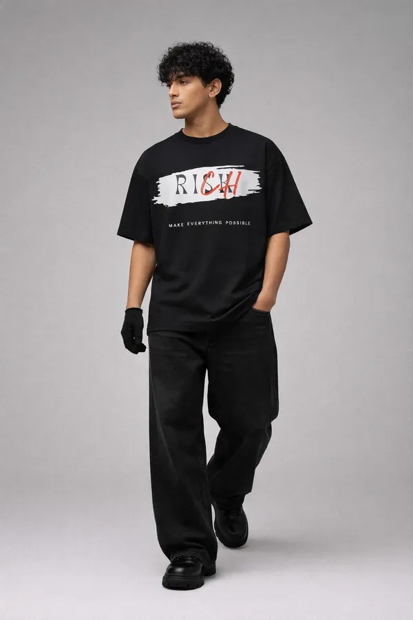 Black_Cotton_Premium_Oversized_T-Shirt_For_Men