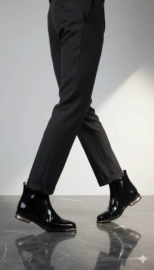 Black_Patent_Foam_Chelsea_For_Men