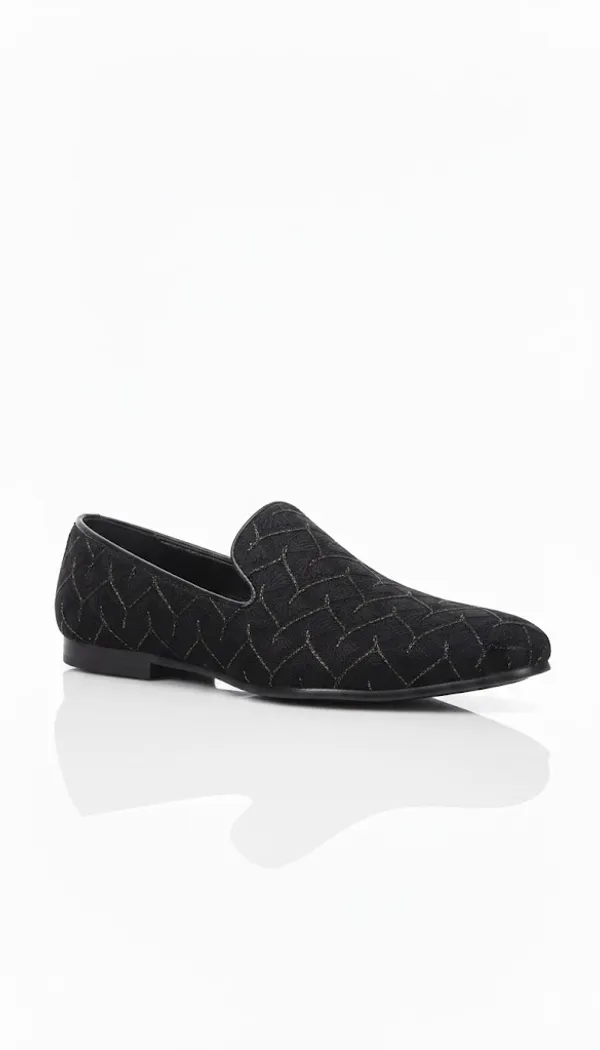 Black_Fabric_Wedding_Loafer_For_Men