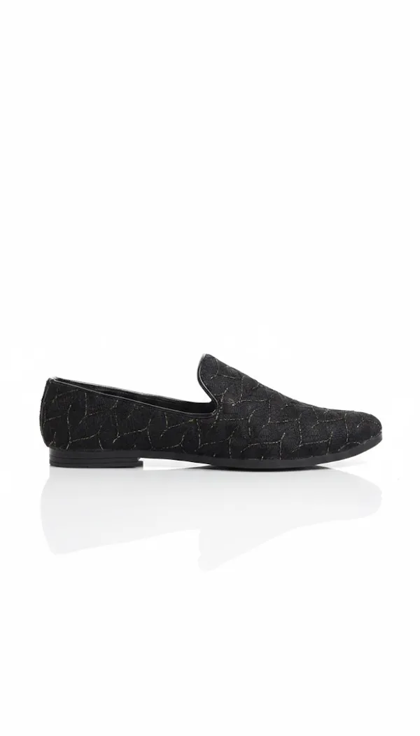 Black_Fabric_Wedding_Loafer_For_Men