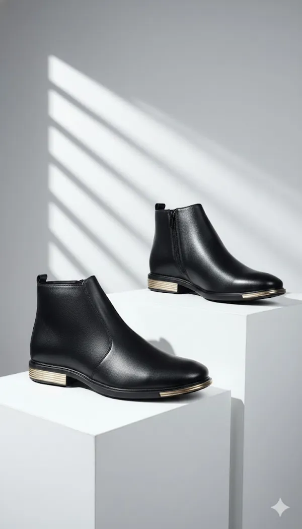 Black_Synthetic_Chelsea_For_Men
