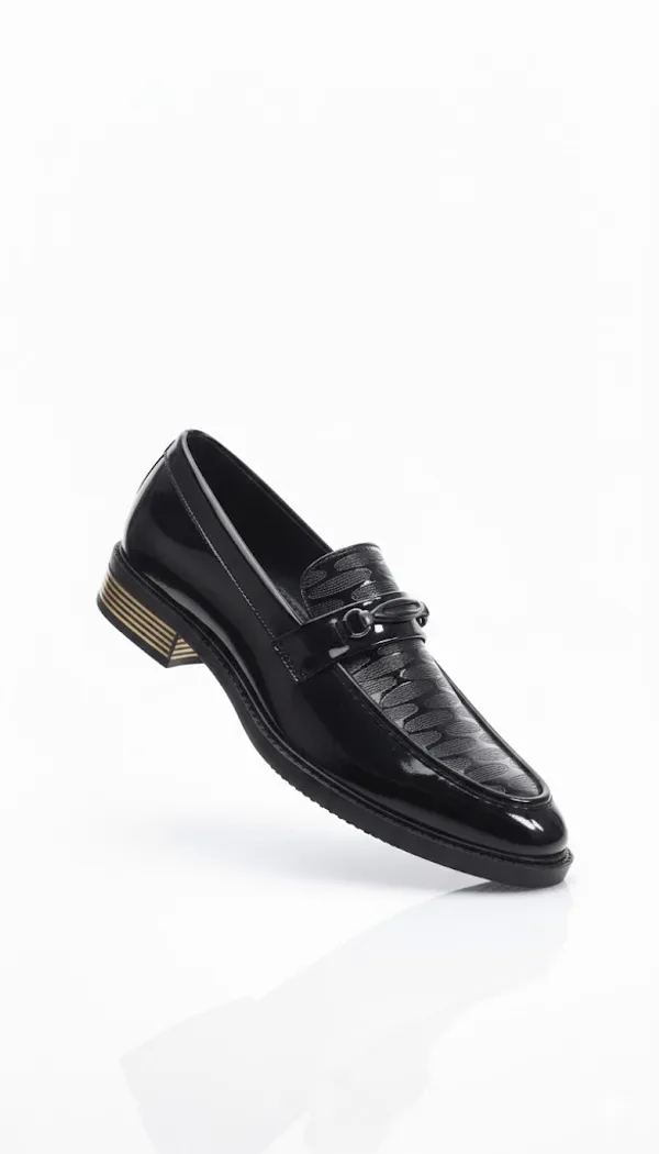 Black_Patent_Synthetic_Loafer_For_Men
