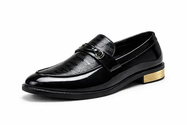 Black_Patent_Synthetic_Loafer_For_Men