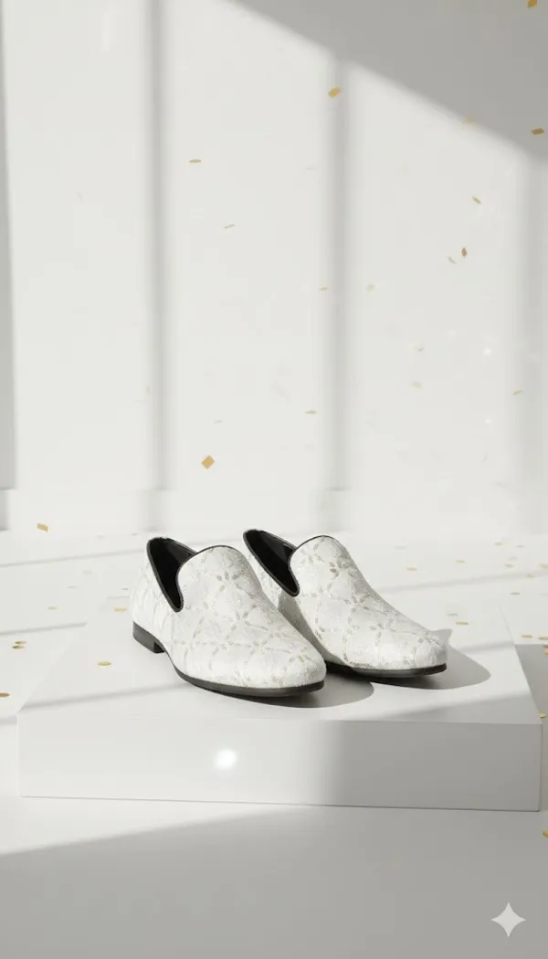 White_Fabric_Wedding_Loafer_For_Men