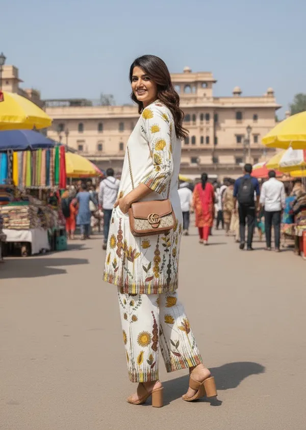 Black_Cotton_Khadi_Summer_Coord_Set_For_Stylish_And_Comfortable_Daily_Wear_For_Women