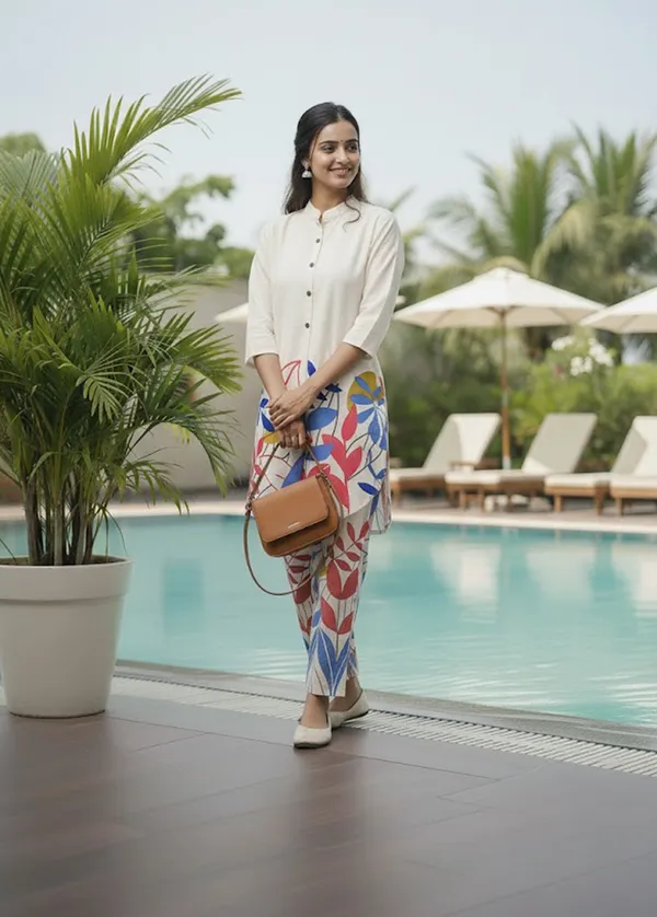 Yellow_Cotton_Flex_Summer_Coord_Set_For_Comfortable_And_Stylish_Casual_Wear_For_Women