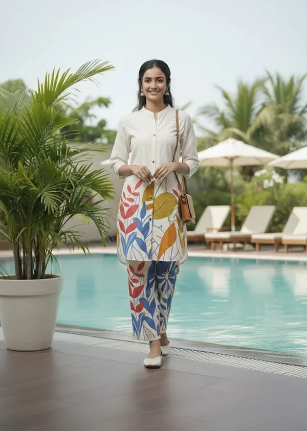 Yellow_Cotton_Flex_Summer_Coord_Set_For_Comfortable_And_Stylish_Casual_Wear_For_Women