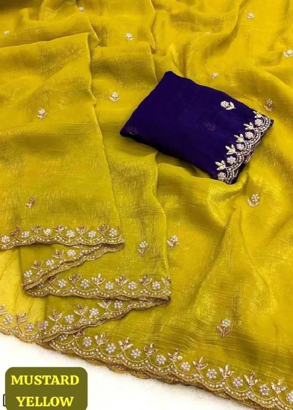 Multicolor_Designer_Freehand_Embroidered_Saree_For_Women